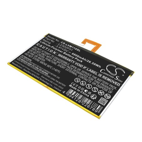 Batterie pour Lenovo Pad 2024 TB331FC (6800 mAh/26.59 Wh, 3.91 V)