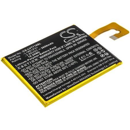 Batterie pour Lenovo TAB E7 (2650 mAh/10.2 Wh, 3.85 V)