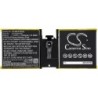 Batterie pour Microsoft 1824 (3100 mAh/23.56 Wh, 7.6 V)