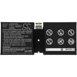 Batterie pour Microsoft Surface 1927 (3500 mAh/26.6 Wh, 7.6 V)