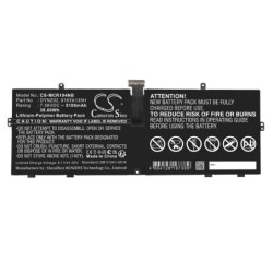 Batterie pour Microsoft DYNZ02 (5100 mAh/38.66 Wh, 7.58 V)