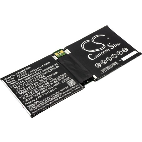 Batterie pour Microsoft Surface 2 RT2 1572 (4200 mAh/31.08 Wh, 7.4 V)