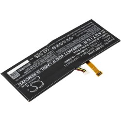 Batterie pour Microsoft SurfaceBook with Performance base (2500 mAh/19 Wh, 7.6 V)