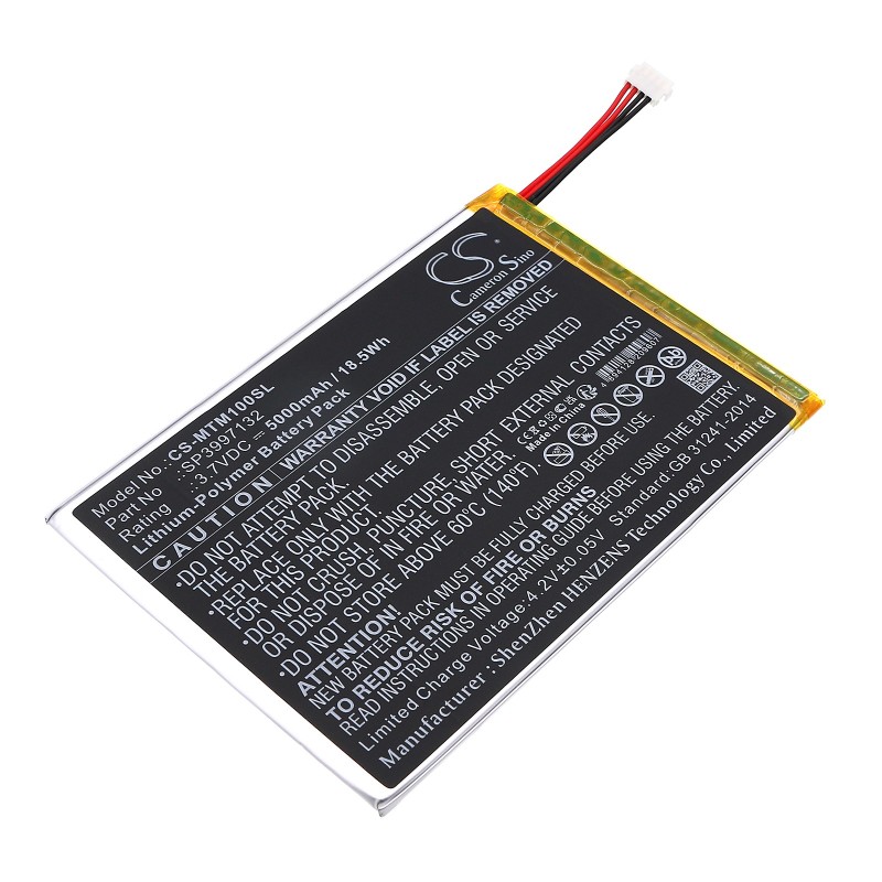 Batterie pour Micros SP3997132 (5000 mAh/18.5 Wh, 3.7 V)