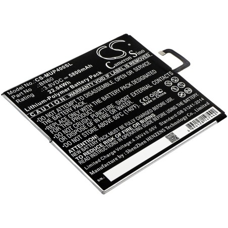 Batterie pour Xiaomi Clover (5800 mAh/22.04 Wh, 3.8 V)
