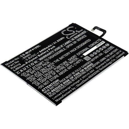 Batterie pour Xiaomi BN80 (8400 mAh/31.92 Wh, 3.8 V)