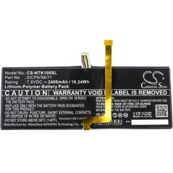 Batterie pour Google Project Tango (2400 mAh/18.24 Wh, 7.6 V)