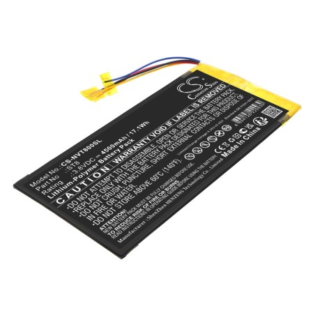 Batterie pour Nvidia Shield P1761W (4500 mAh/17.1 Wh, 3.8 V)