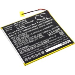 Batterie pour Nextbook NX16A8116KPK (3900 mAh/14.43 Wh, 3.7 V)