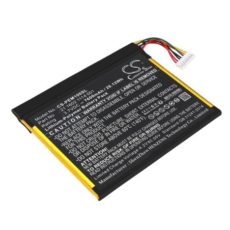 Batterie pour ParTner EM-100 (7600 mAh/28.12 Wh, 3.7 V)
