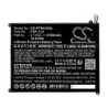 Batterie pour Pantech Element P4100 (5100 mAh/18.87 Wh, 3.7 V)