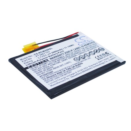 Batterie pour RCA PT3867103 (3000 mAh/11.1 Wh, 3.7 V)