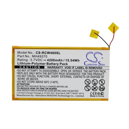 Batterie pour RCA 10" (4200 mAh/15.54 Wh, 3.7 V)