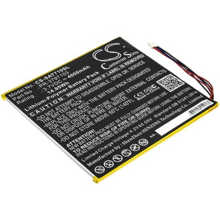 Batterie pour DigiLand Quad Core 8" (4000 mAh/14.8 Wh, 3.7 V)