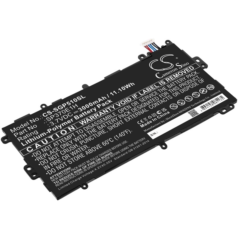 Batterie pour Samsung Galaxy Note 8.0 (3000 mAh/11.1 Wh, 3.7 V)