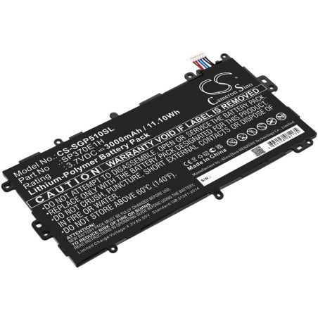 Batterie pour Samsung Galaxy Note 8.0 (3000 mAh/11.1 Wh, 3.7 V)