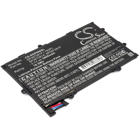 Batterie pour Samsung Galaxy Tab 7.7 (5000 mAh/18.5 Wh, 3.7 V)