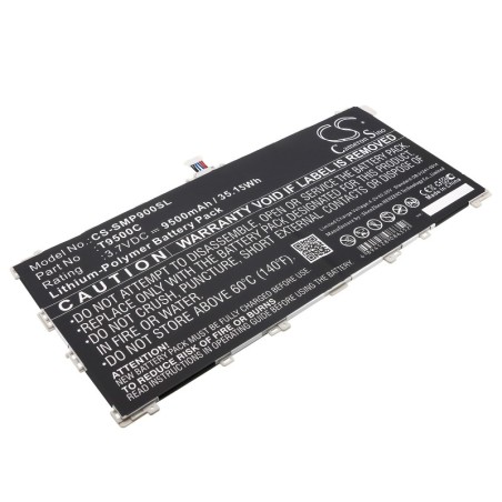 Batterie pour Samsung Galaxy Note Pro (9500 mAh/35.15 Wh, 3.7 V)