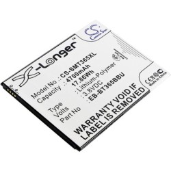 Batterie pour Samsung Galaxy Tab Active 2 8.0 TD-LTE (4700 mAh/17.86 Wh, 3.8 V)