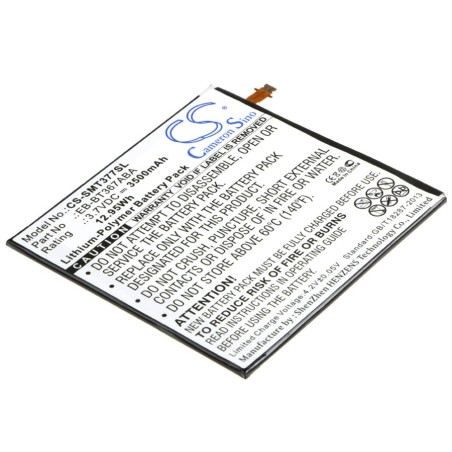 Batterie pour Samsung Galaxy Tab E 8.0 (3500 mAh/12.95 Wh, 3.7 V)