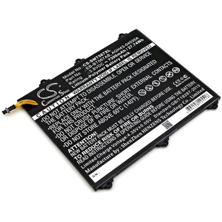 Batterie pour Samsung EB-BT567ABA (7300 mAh/27.74 Wh, 3.8 V)