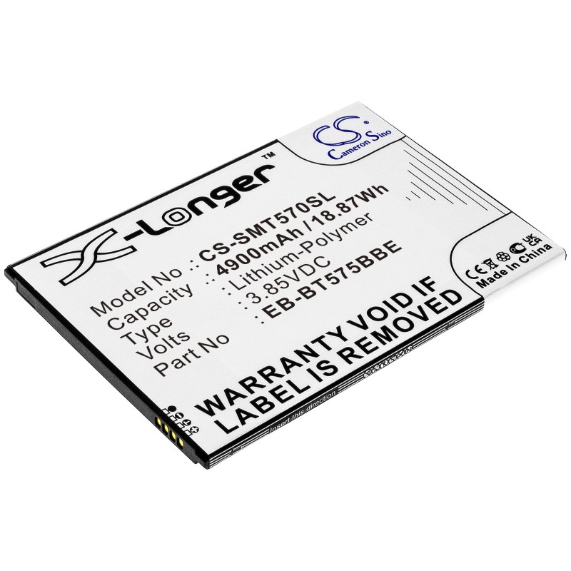 Batterie pour Samsung Galaxy Tab Active 3 (4900 mAh/18.87 Wh, 3.85 V)