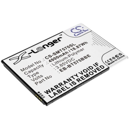 Batterie pour Samsung Galaxy Tab Active 3 (4900 mAh/18.87 Wh, 3.85 V)