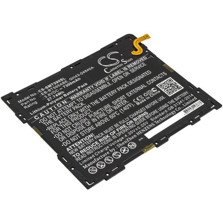 Batterie pour Samsung Galaxy Tab A 10.5 2018 TD-LTE (7300 mAh/27.74 Wh, 3.8 V)