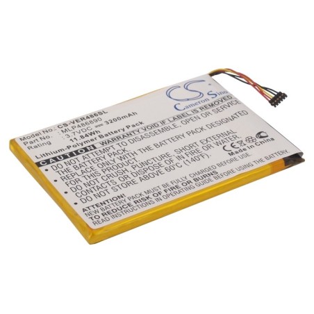 Batterie pour ViewSonic Zoompad (3200 mAh/11.84 Wh, 3.7 V)