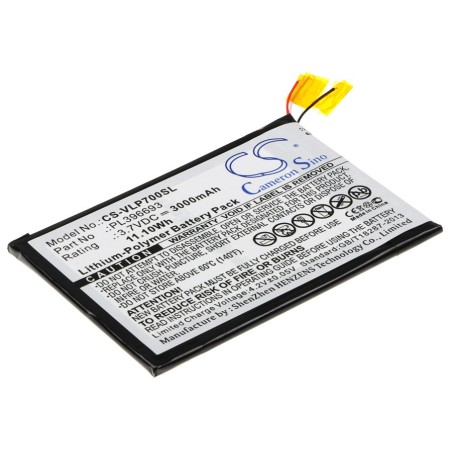 Batterie pour Visual Land Prestige 7G 7" (3000 mAh/11.1 Wh, 3.7 V)
