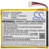 Batterie pour V Tech SP605062 (2500 mAh/9.5 Wh, 3.8 V)