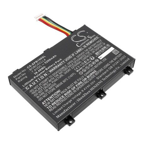 Batterie pour Xplore Xplore Thinkpad P72 (5200 mAh/38.48 Wh, 7.4 V)