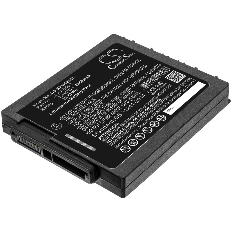 Batterie pour Zebra 01H4000P (4550 mAh/33.67 Wh, 7.4 V)