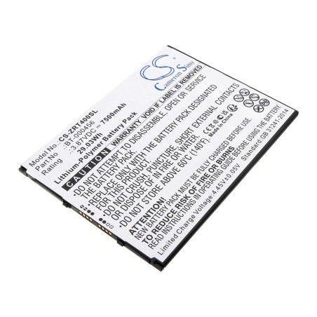 Batterie pour Zebra ET40 (7500 mAh/29.03 Wh, 3.87 V)