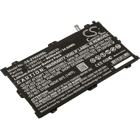 Batterie pour ZTE Primetime (9050 mAh/34.84 Wh, 3.85 V)