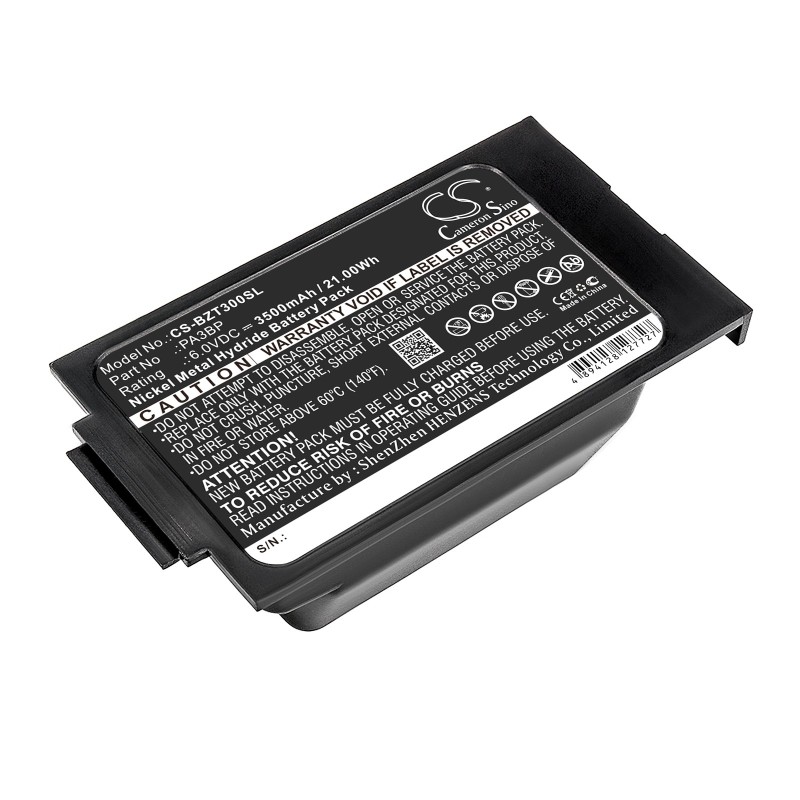 Batterie pour Bullard PA30 PAPR (3500 mAh/21 Wh, 6 V)