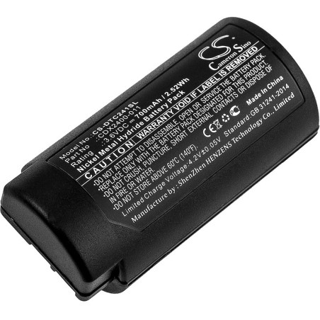 Batterie pour CorDex TP2410XP (700 mAh/2.52 Wh, 3.6 V)
