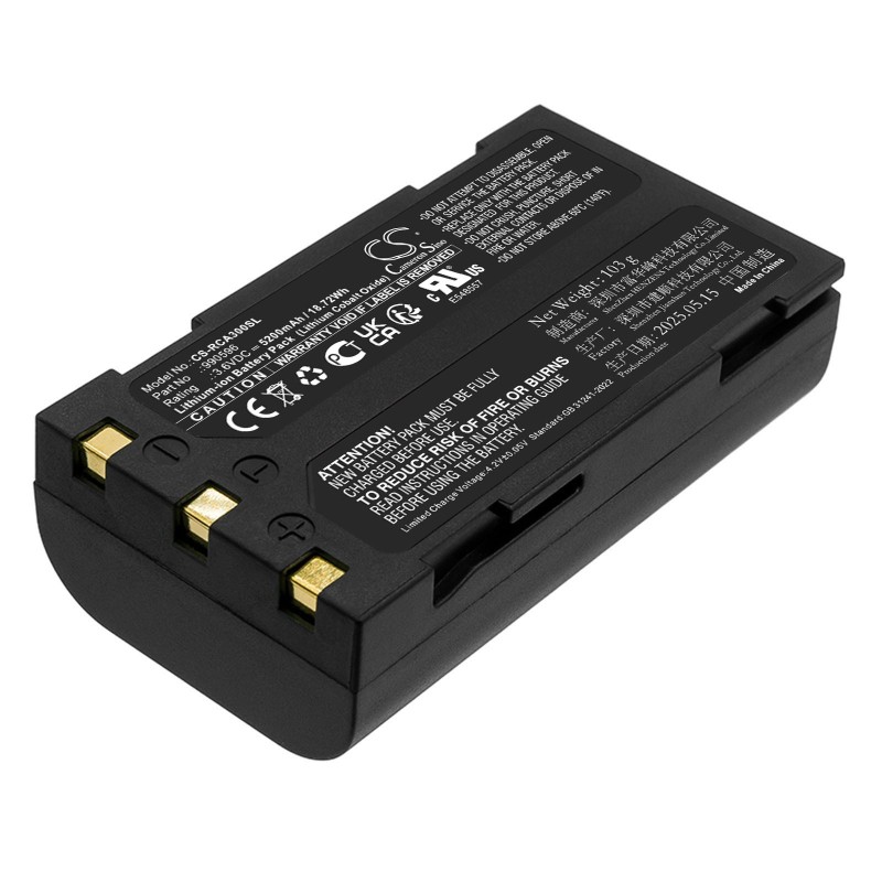 Batterie pour Ridgid Micro CA25 (5200 mAh/18.72 Wh, 3.6 V)
