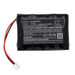 Batterie pour Amano PIX-200 (2000 mAh/24 Wh, 12 V)
