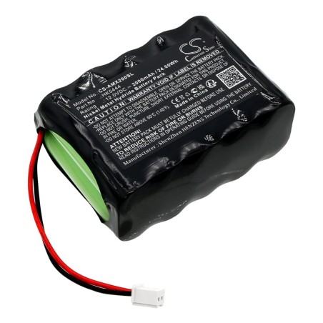 Batterie pour Amano PIX-200 DCF (2000 mAh/24 Wh, 12 V)