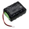 Batterie pour Amano PIX-200 DCF (2000 mAh/24 Wh, 12 V)