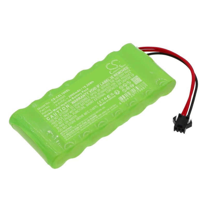 Batterie pour Compumatic XL1000 (2000 mAh/19.2 Wh, 9.6 V)