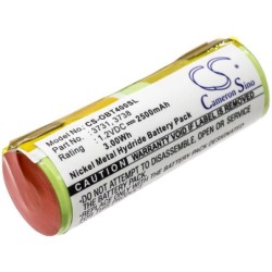 Batterie pour Oral-B 3738 (2500 mAh/3 Wh, 1.2 V)