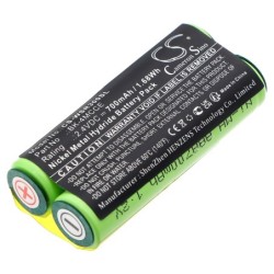 Batterie pour Waterpik Sensonic Plus SR-3000E (700 mAh/1.68 Wh, 2.4 V)