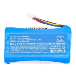 Batterie pour Cerevo LiveShell X Encoder (3400 mAh/25.16 Wh, 7.4 V)