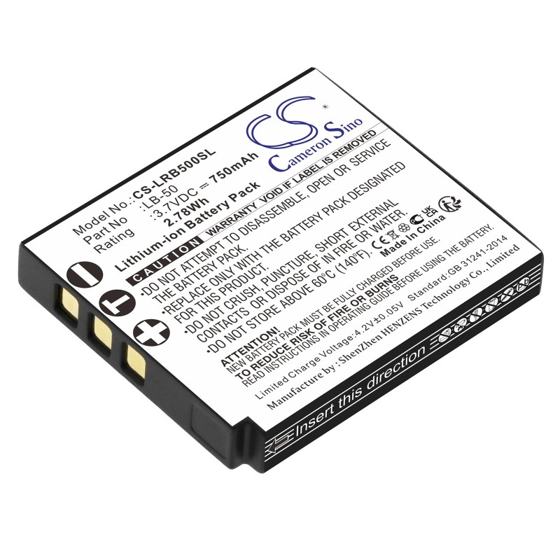 Batterie pour Lectrosonics SSM Micro Transmitter (750 mAh/2.78 Wh, 3.7 V)