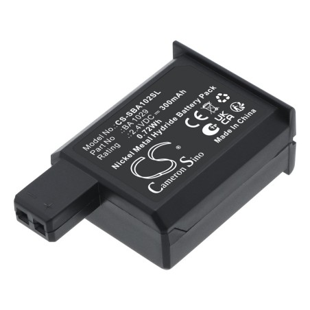 Batterie pour Sennheiser BA1029 (300 mAh/0.72 Wh, 2.4 V)