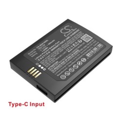 Batterie pour Shure SB910M (500 mAh/1.85 Wh, 3.7 V)