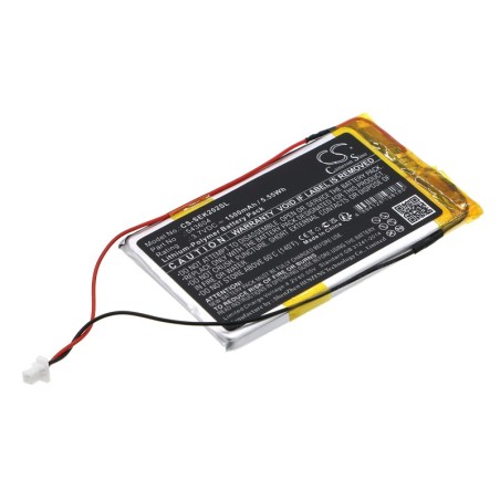 Batterie pour Sennheiser 19082102-1 (1500 mAh/5.55 Wh, 3.7 V)