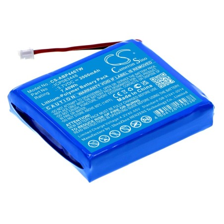 Batterie pour Stabo ICP083448 (2000 mAh/7.4 Wh, 3.7 V)